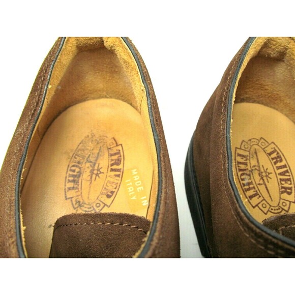 Triver Flight Suede Derbys 100% Caoutchouc Mens Size US 12 - Picture 7 of 8